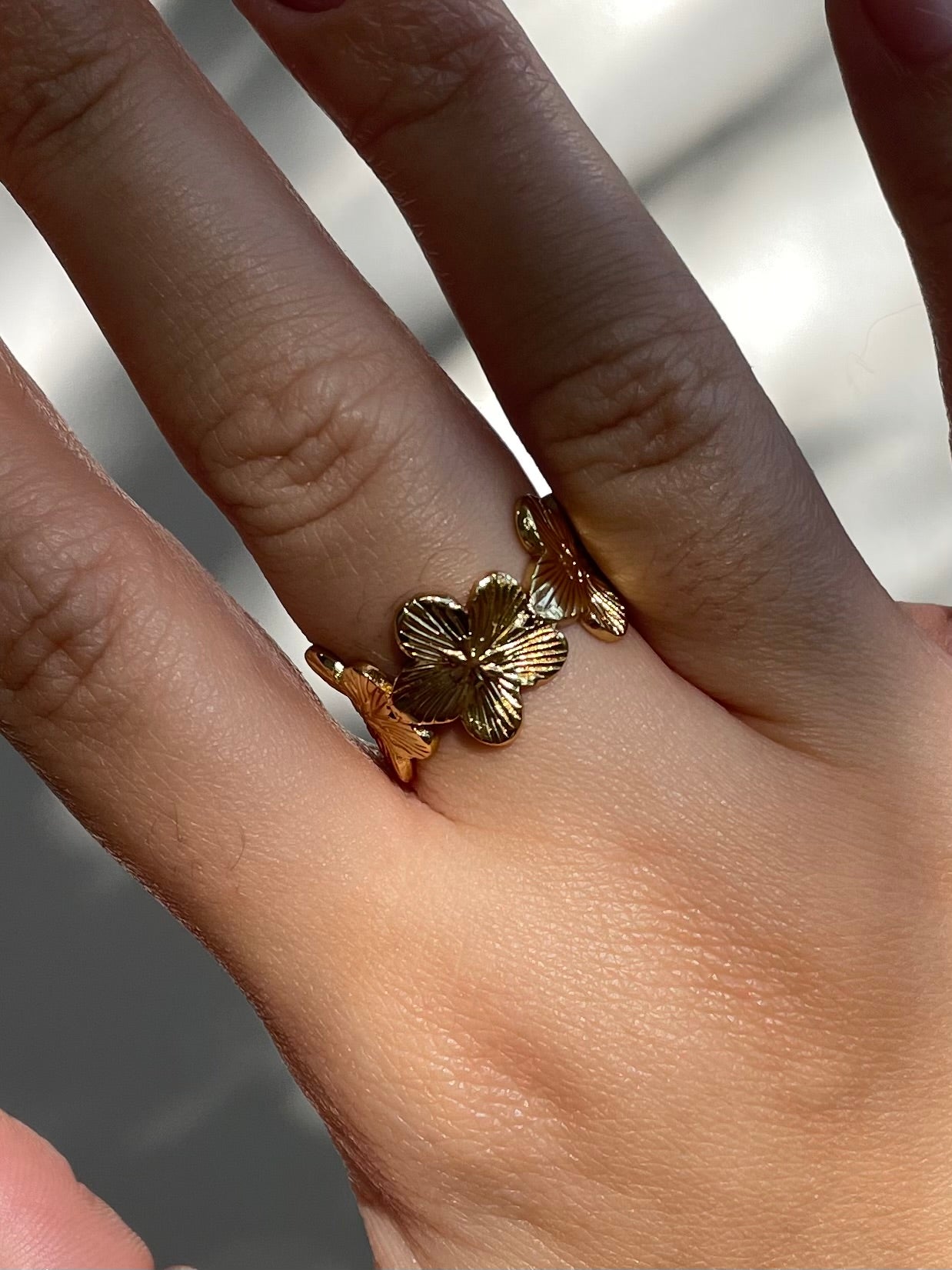 Bague fleur