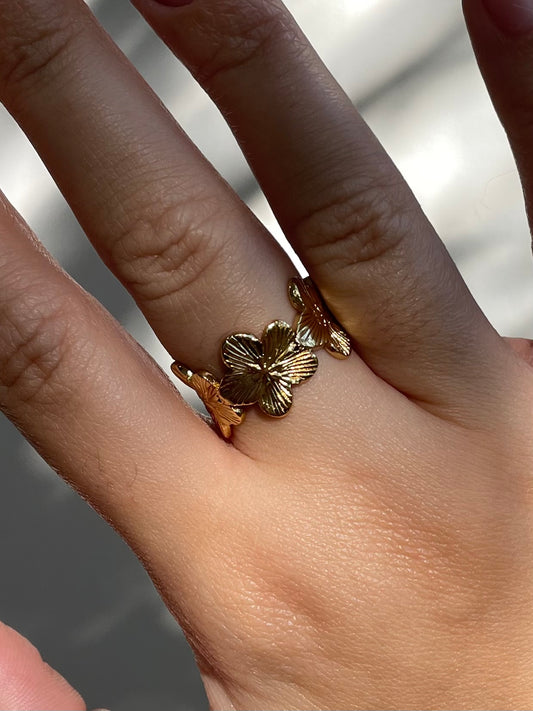 Bague fleur