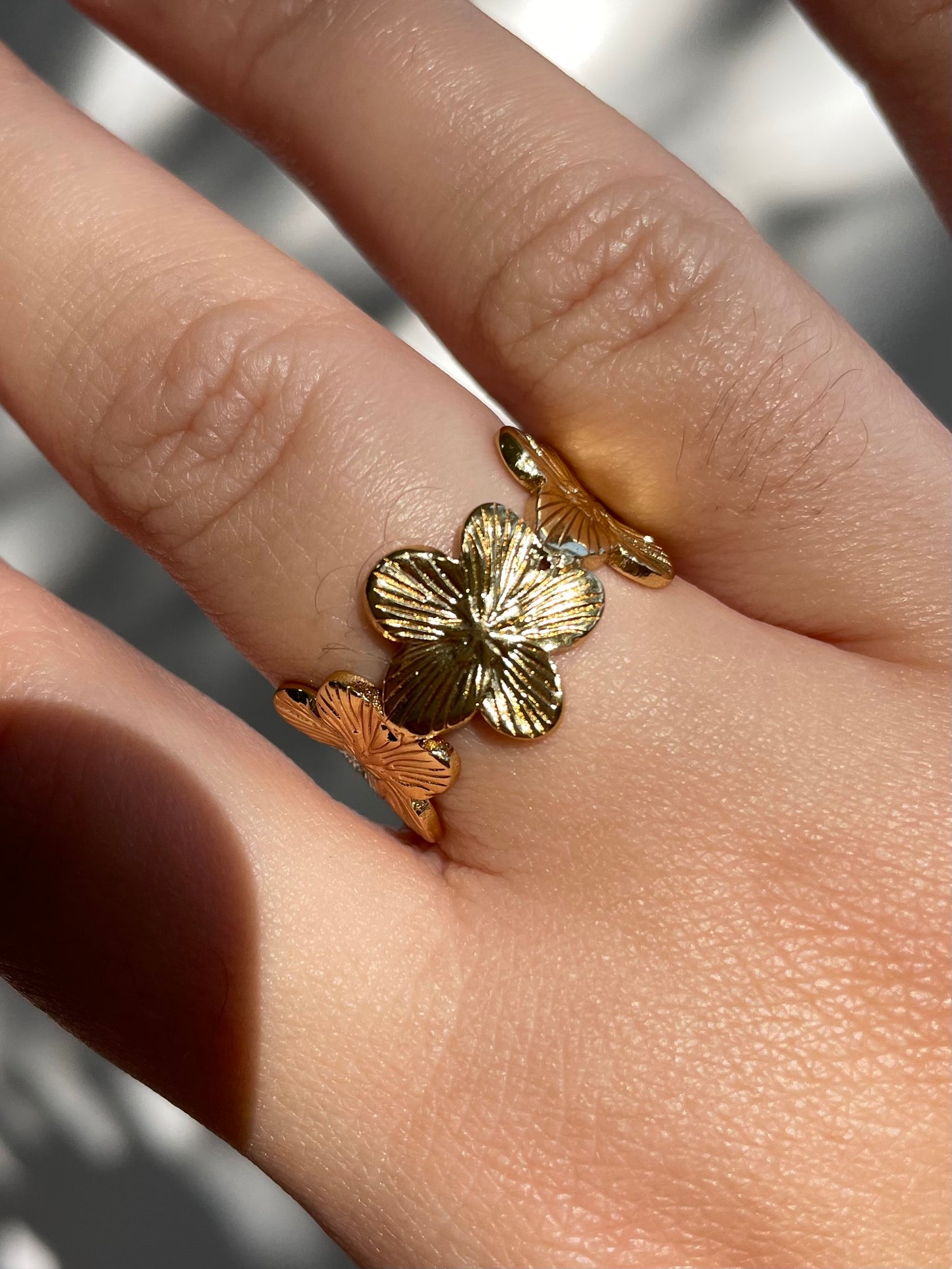 Bague fleur