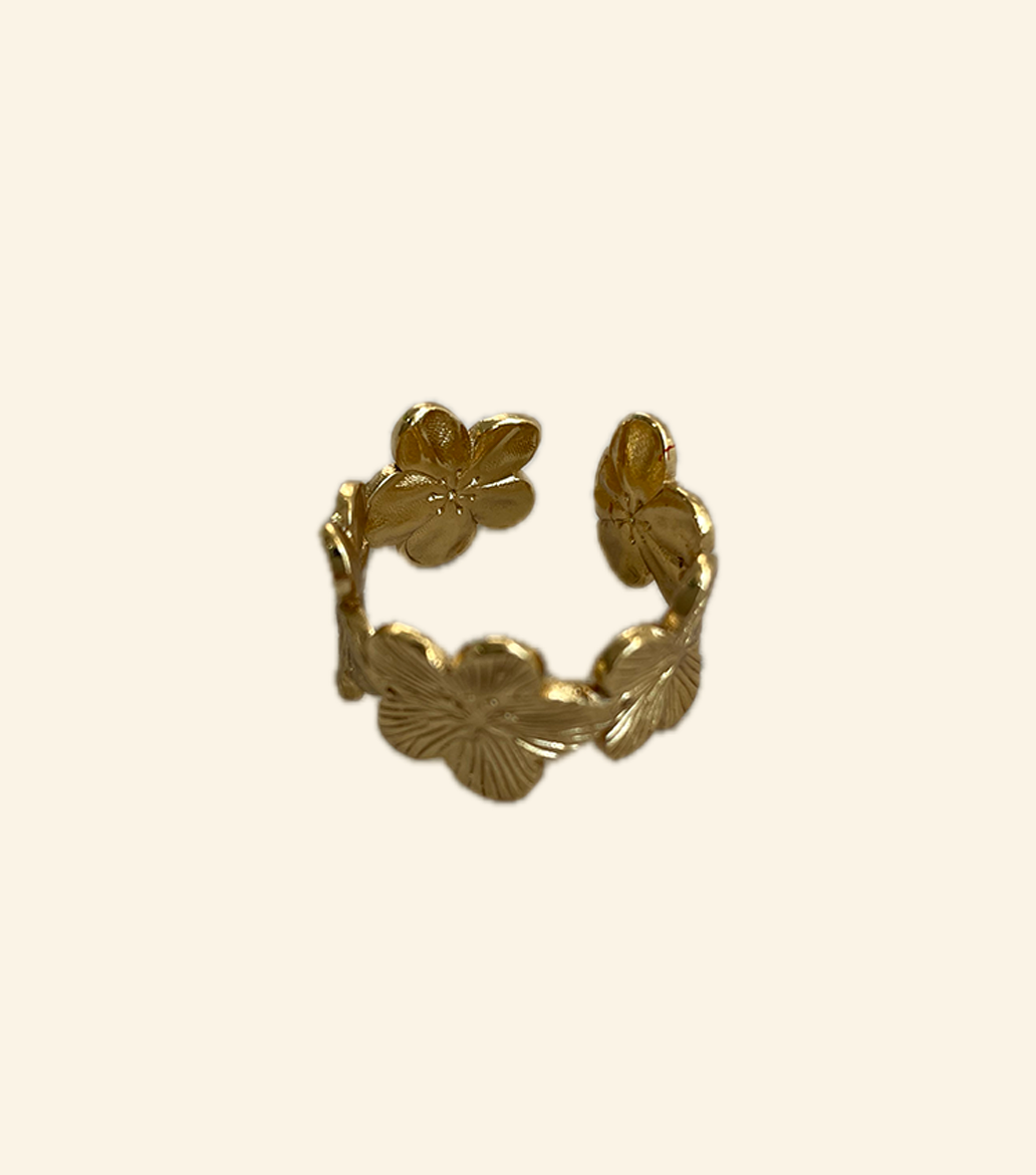 Bague fleur