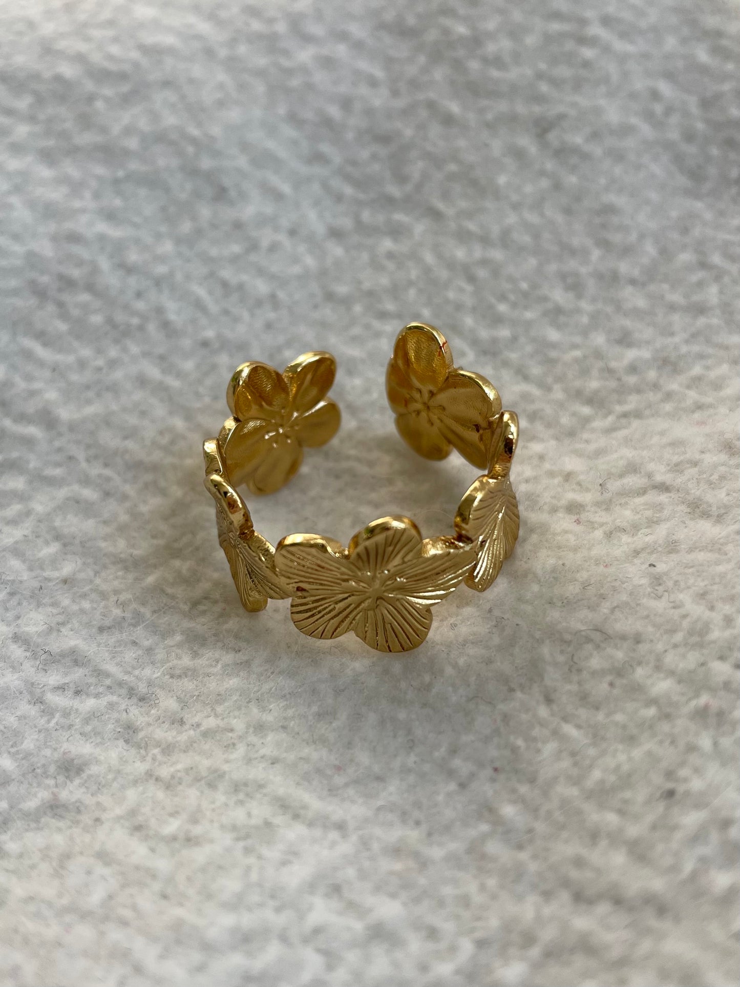 Bague fleur