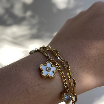 Bracelet fleur