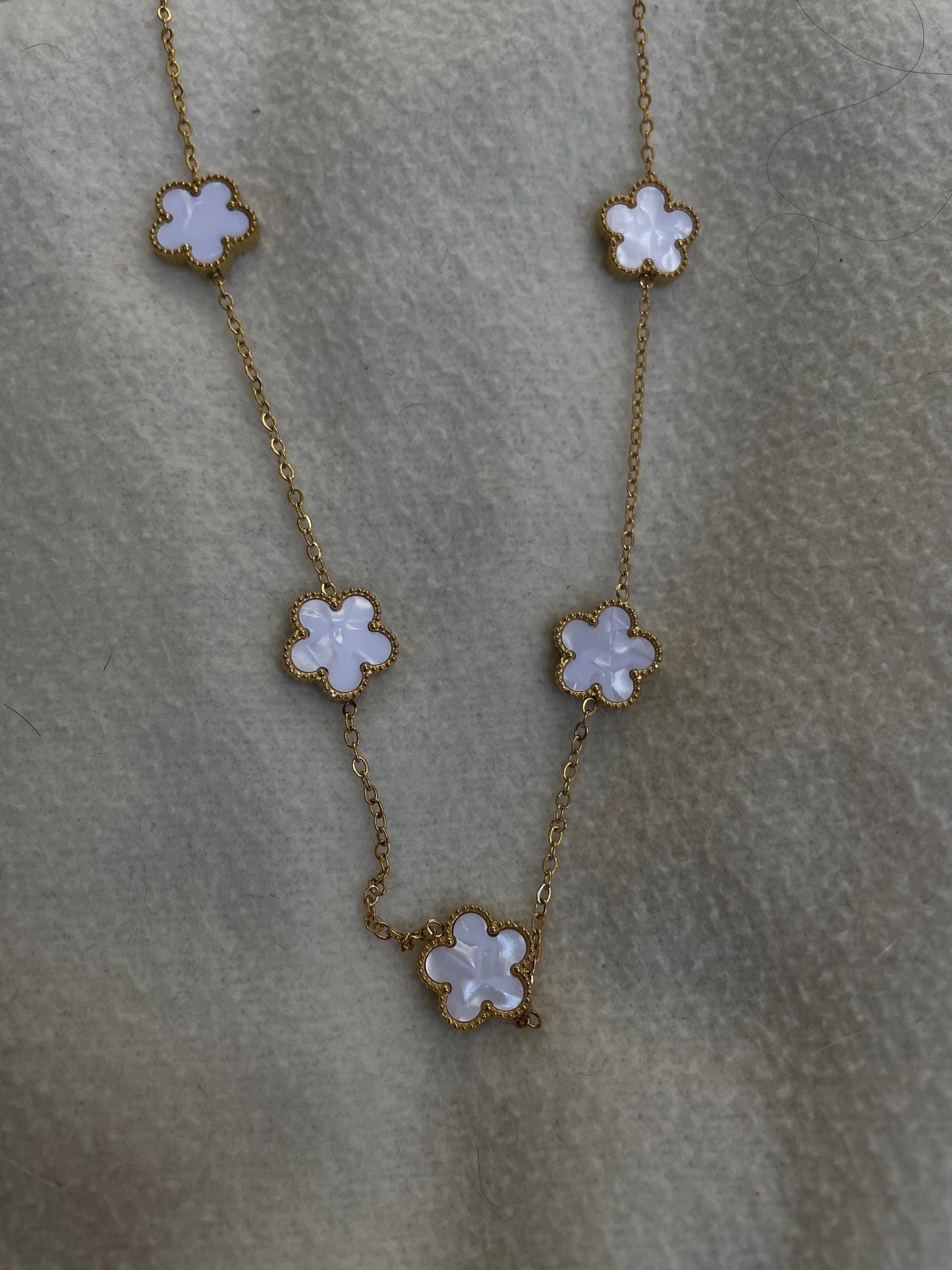 Collier trèfle