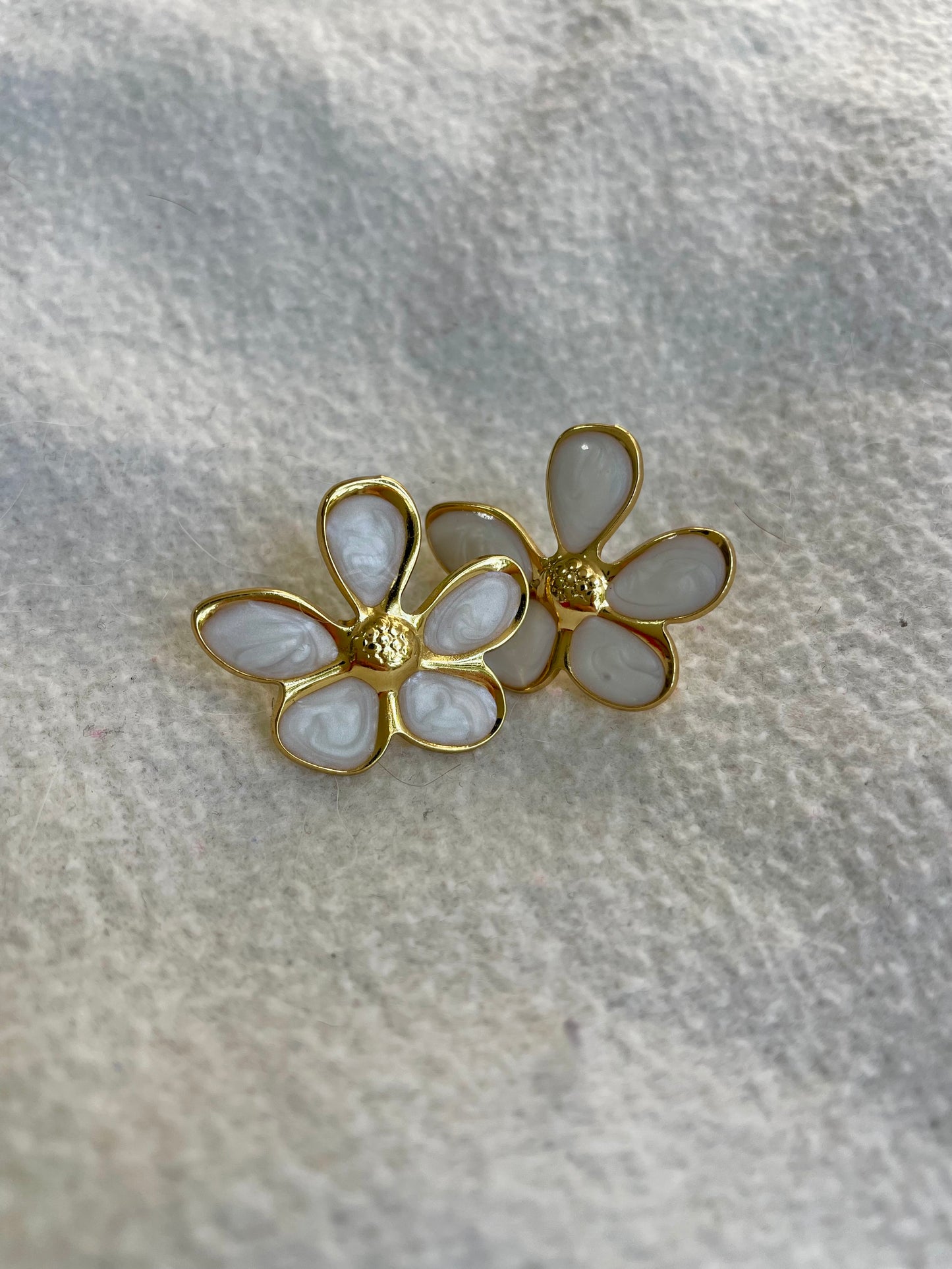 Boucles d'oreilles fleur